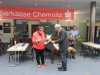 Präsident ehrt die Sparkasse Chemnitz